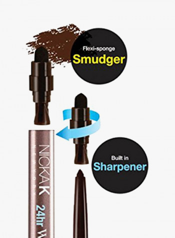 24H Waterproof Eyeliner Black