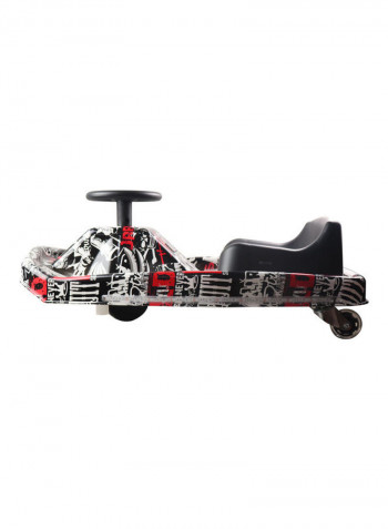 Electric Drifting Scooter Ride On Toy With LED Lights