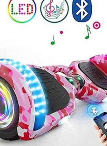 Electric Hoverboard Self Balancing Scooter With Lights