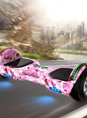Electric Hoverboard Self Balancing Scooter With Lights