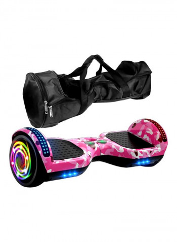Self-Balancing Electric Hoverboard With Carrying Bag