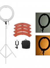 36W LED Video Ring Studio Fill-in Light Multicolor