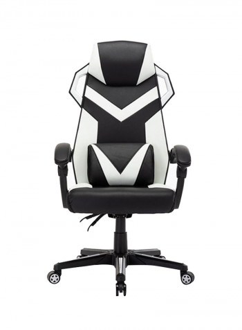 Adjustable PC Gaming Chair Black/White