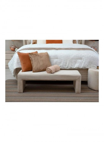 Bedroom Bench Beige