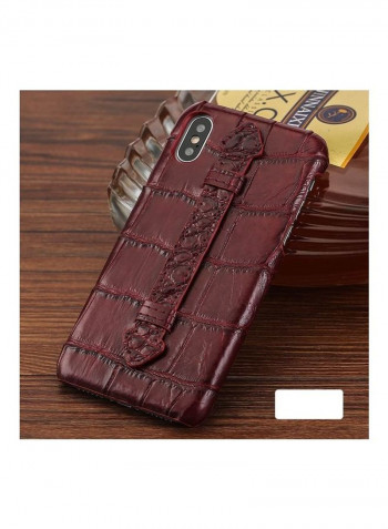 Protective Case Cover for Apple iPhone X Brown