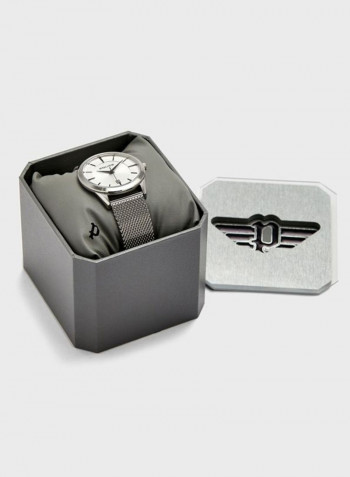 Men's Patriot Stainless Steel Analog Watch P 15305JS-04MM