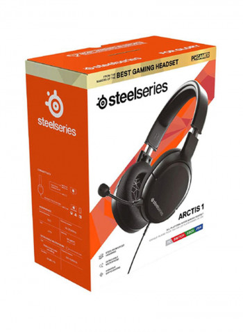 Arctis 1 Wireless Gaming Headset With Mic Black