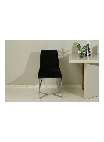 Ordient Dining Chair Black/Silver