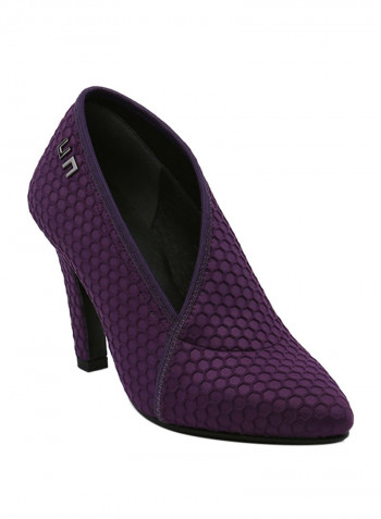 Fold Lite Hi Booties Purple