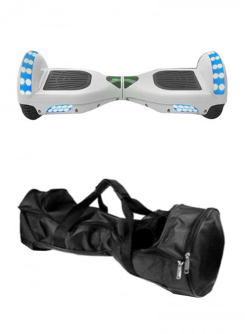 Self Balancing Electric Hoverboard With Bag 65 x 20centimeter