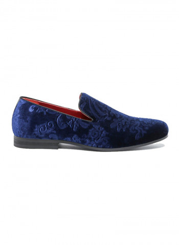 Tyran Motif Loafer Blue
