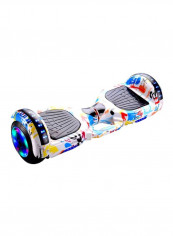 2-Wheel Electric Smart Self Balancing Scooter With LED Wheels 58.4x17.8x18.5cm