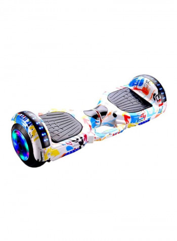 2-Wheel Electric Smart Self Balancing Scooter With LED Wheels 58.4x17.8x18.5cm