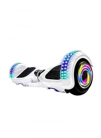 2-Wheel Electric Smart Self Balancing Scooter With LED Wheels 58.4x17.8x18.5cm