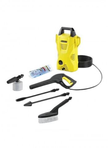 Plastic High Pressure Washer Yellow/Black/White 176x280x443millimeter