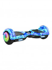Self-Balancing Electric Power Hoverboard Scooter With LED Flashlight