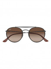 Classic Round Sunglasses - Lens Size: 54 mm