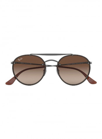 Classic Round Sunglasses - Lens Size: 54 mm