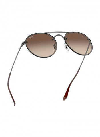 Classic Round Sunglasses - Lens Size: 54 mm