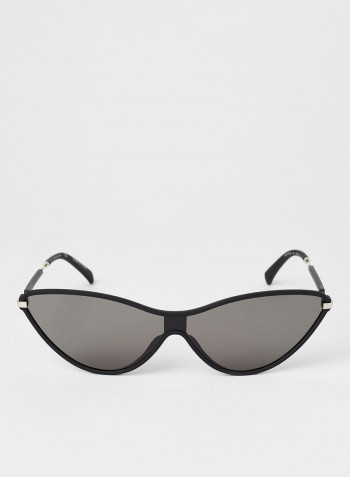 Women's Cat Eye Frame Sunglasses - Lens Size: 65 mm