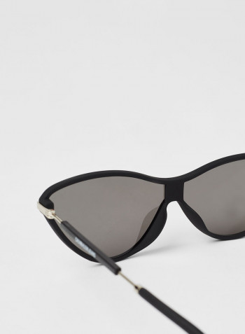 Women's Cat Eye Frame Sunglasses - Lens Size: 65 mm