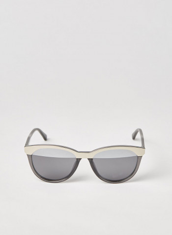 Women's Full Rim Injected Cat Eye Sunglasses - Lens Size: 54 mm