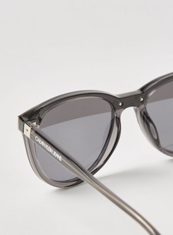 Women's Full Rim Injected Cat Eye Sunglasses - Lens Size: 54 mm