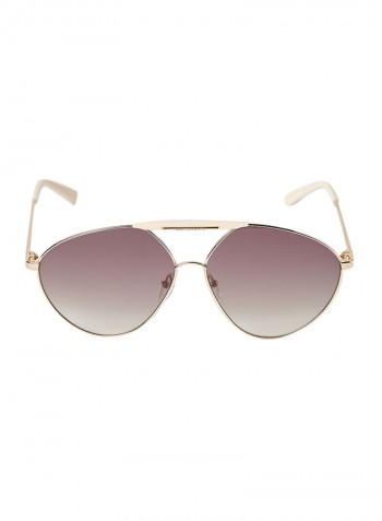 Women's Full Rim Metal Navigator Sunglasses