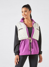 First Mile Colourblock Training Jacket Multicolour