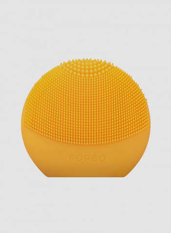 LUNA Fofo Facial Cleansing Brush Sunflower Yellow 3.5cm