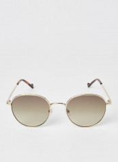 Women's Full Rim Metal P-3 Sunglasses - Lens Size: 51 mm
