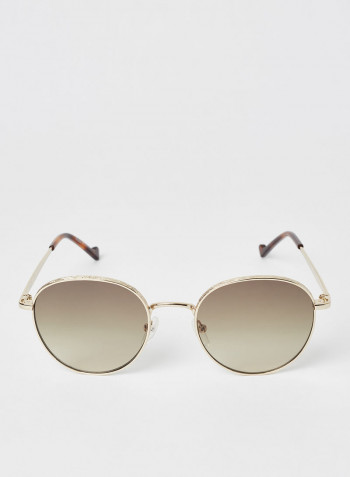 Women's Full Rim Metal P-3 Sunglasses - Lens Size: 51 mm