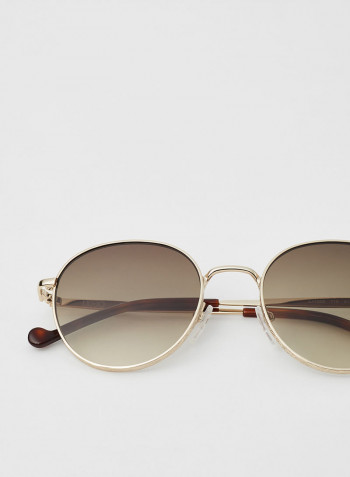 Women's Full Rim Metal P-3 Sunglasses - Lens Size: 51 mm