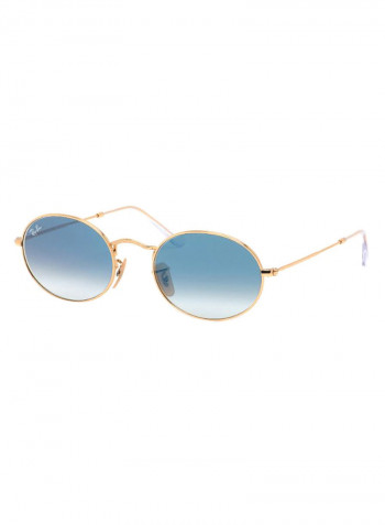 Classic Oval Sunglasses - Lens Size: 54 mm