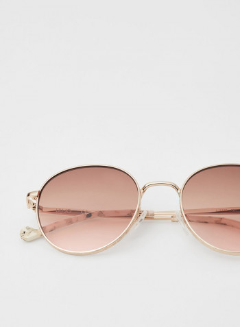 Women's Full Rim Metal P-3 Sunglasses - Lens Size: 51 mm