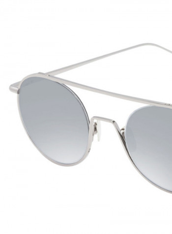 Men's Round Frame Sunglasses - Lens Size: 49 mm