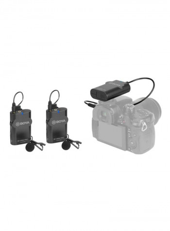 Dual Channel Wireless Receiver BY-WM4 Pro K2 Black/Silver