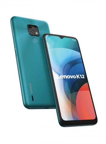 K12 Dual SIM Aqua Blue 4GB RAM 64GB 4G LTE - KSA Version