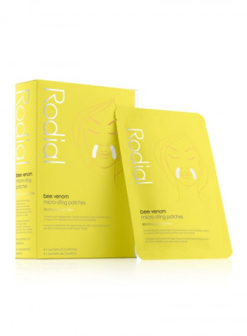 4-Piece Bee Venom Micro Sting Patches One Size