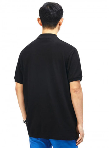 Classic Fit Polo Shirt Black/Green
