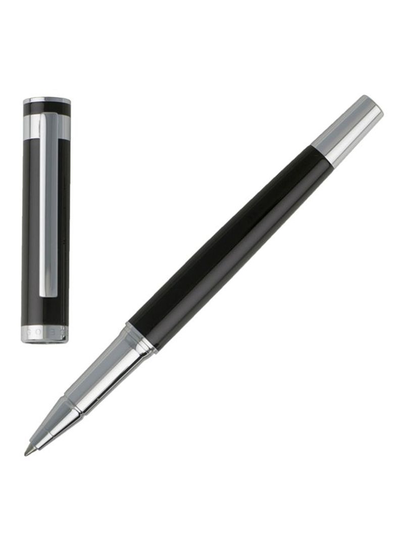 Caption Classic Rollerball Pen Black/Silver