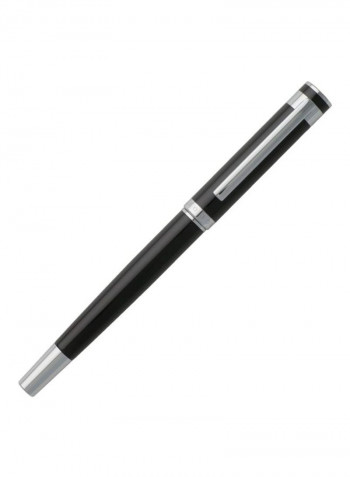 Caption Classic Rollerball Pen Black/Silver