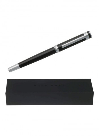 Caption Classic Rollerball Pen Black/Silver