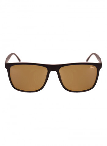 Polarized Lens Square Sunglasses - Lens Size: 56 mm