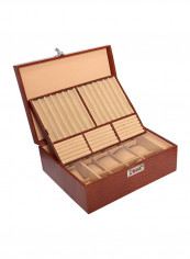 Leather Watches And Jewellery Box