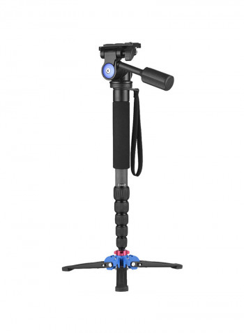 Portable Carbon Fiber 6-Section Monopod 169cm Multicolour