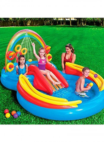Rainbow Ring Play Pool 57453