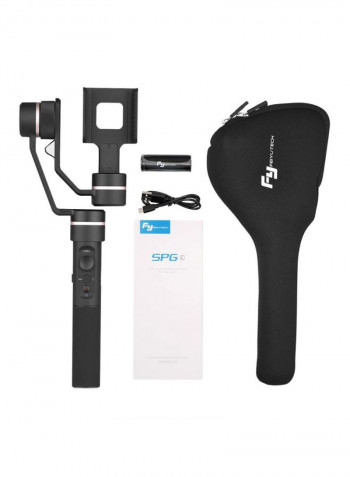 SPG c 3-Axis Smartphone Action Camera Stabilizer Black