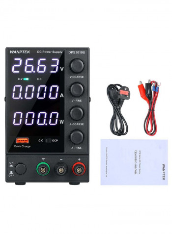 LED Display Mini Switching DC Power Supply Black/Green/Red