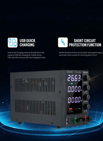 LED Display Mini Switching DC Power Supply Black/Green/Red
